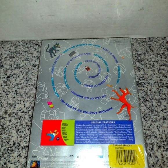 The Simpson's (The Complete First Season) DVD Collector's Edit. SEALED NEW. - Picture 3 of 5